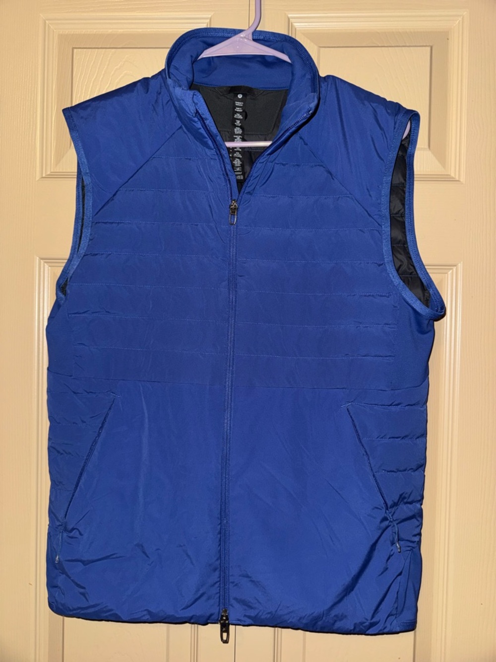 Men’s Lululemon Down For It All Vest (M4AGZS) Size Small in Pipe Dream Blue